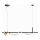 Maytoni MOD166PL-L30GB3K - Candelabro suspenso LED TAU LED/42W/230V
