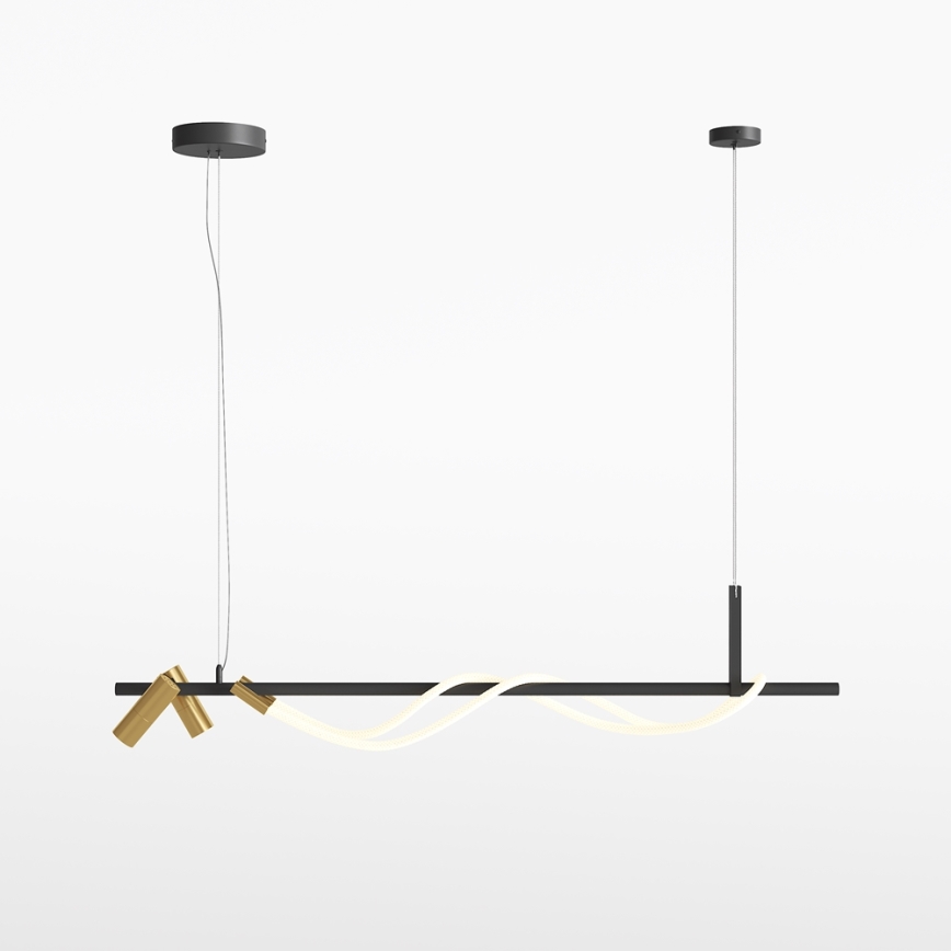 Maytoni MOD166PL-L30GB3K - Candelabro suspenso LED TAU LED/42W/230V