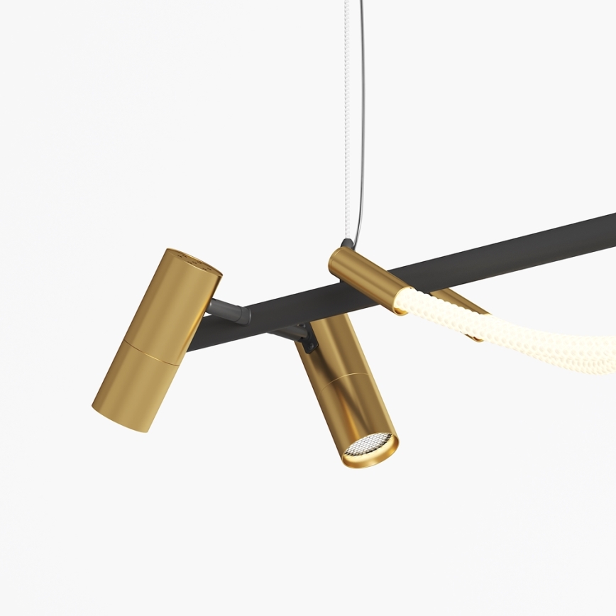 Maytoni MOD166PL-L30GB3K - Candelabro suspenso LED TAU LED/42W/230V