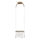 Maytoni MOD170PL-L8BS3K - Candeeiro suspenso LED CABARET LED/8W/230V dourado