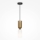 Maytoni MOD177PL-01G - Candeeiro suspenso MEMORY 1xE14/40W/230V dourado/branco