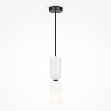 Maytoni MOD177PL-01W - Candeeiro suspenso MEMORY 1xE14/40W/230V branco