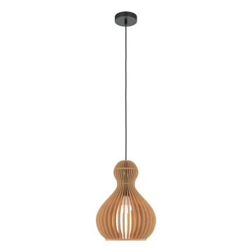 Maytoni MOD192PL-01W1 - Candeeiro suspenso ROOTS 1xE27/40W/230V diâmetro 30 cm bege