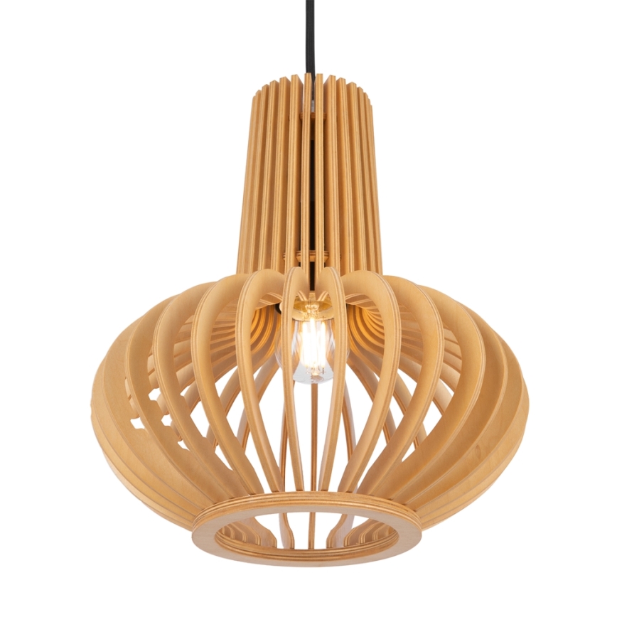 Maytoni MOD193PL-01W - Candeeiro suspenso ROOTS 1xE27/40W/230V diâmetro 22,5 cm bege