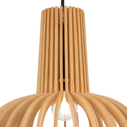 Maytoni MOD193PL-01W - Candeeiro suspenso ROOTS 1xE27/40W/230V diâmetro 22,5 cm bege
