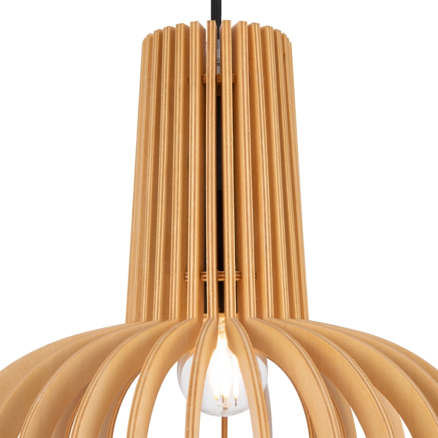 Maytoni MOD193PL-01W - Candeeiro suspenso ROOTS 1xE27/40W/230V diâmetro 22,5 cm bege