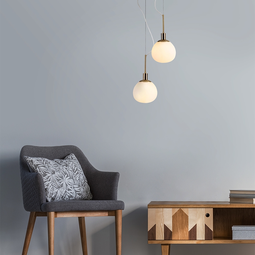 Maytoni MOD221-PL-01-G - Candeeiro suspenso ERICH 1xE14/40W/230V cobre