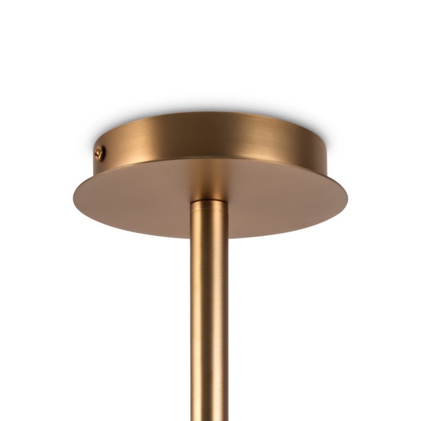 Maytoni MOD221-PL-08-G - Candelabro suspenso ERICH 8xE14/40W/230V cobre