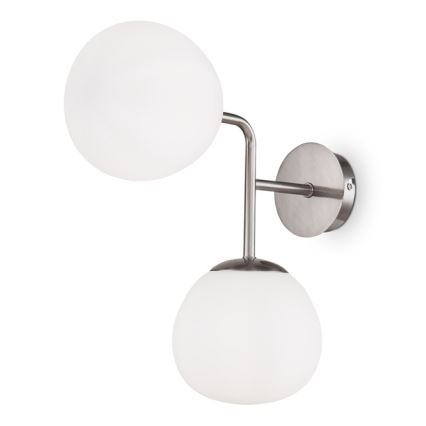 Maytoni MOD221-WL-02-N - Iluminação de parede ERICH 2xE14/40W/230V cromado mate