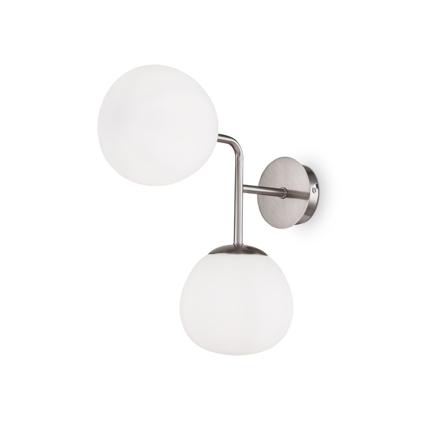 Maytoni MOD221-WL-02-N - Iluminação de parede ERICH 2xE14/40W/230V cromado mate