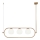 Maytoni MOD221PL-03BS - Candelabro suspenso ERICH 3xE14/40W/230V cobre
