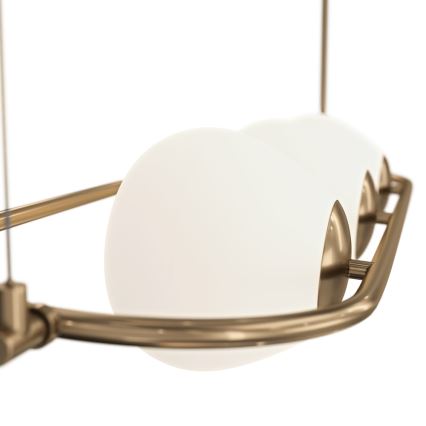 Maytoni MOD221PL-03BS - Candelabro suspenso ERICH 3xE14/40W/230V cobre