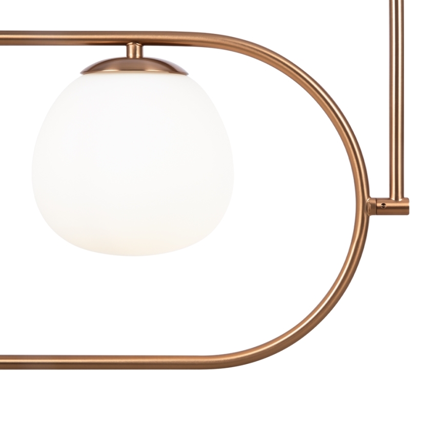 Maytoni MOD221PL-03BS - Candelabro suspenso ERICH 3xE14/40W/230V cobre