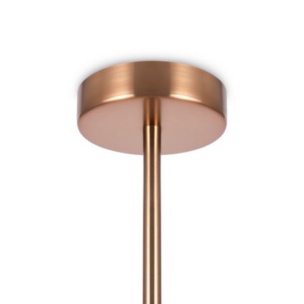 Maytoni MOD221PL-03BS - Candelabro suspenso ERICH 3xE14/40W/230V cobre