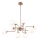 Maytoni MOD221PL-12G - Candeeiro suspenso ERICH 12xE14/40W/230V cobre