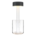 Maytoni MOD229TL-L3B3K1 - Candeeiro de mesa LED portátil regulável LED/3W/5V 2200-4000K preto/transparente
