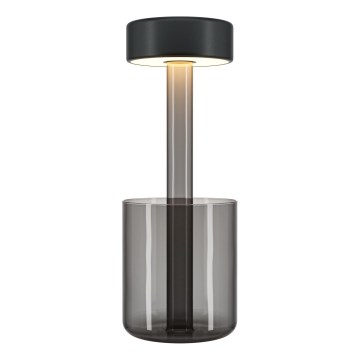 Maytoni MOD229TL-L3B3K3 - Candeeiro de mesa LED portátil regulável LED/3W/5V 2200-4000K preto/cinzento