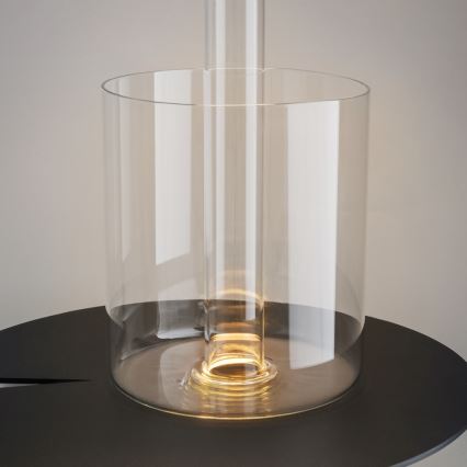 Maytoni MOD229TL-L3G3K1 - Candeeiro de mesa portátil regulável LED 3W/5V dourado/transparente