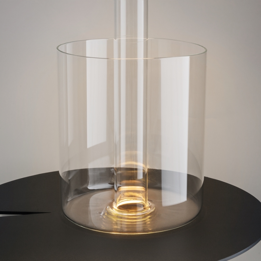 Maytoni MOD229TL-L3G3K1 - Candeeiro de mesa portátil regulável LED 3W/5V dourado/transparente
