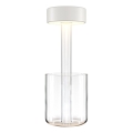 Maytoni MOD229TL-L3W3K1 - Candeeiro de mesa LED portátil regulável LED/3W/5V 2200-4000K branco/transparente