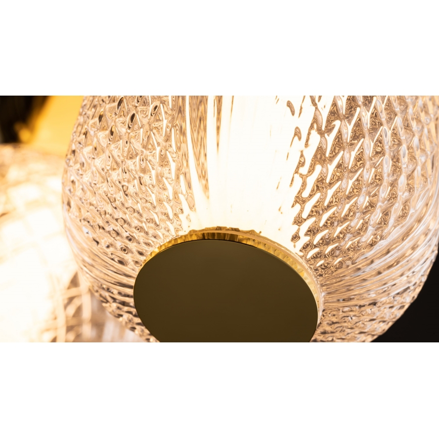 Maytoni MOD273CL-L60CH3K - Iluminação de teto LED DROP 4xLED/15W/230V diâmetro 43 cm cromado brilhante