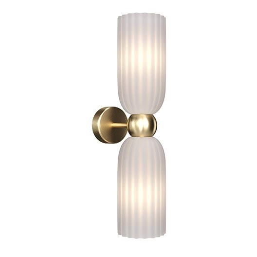 Maytoni MOD302WL-02W - Iluminação de parede ANTIC 2xE14/40W/230V dourada/branco