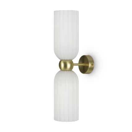 Maytoni MOD302WL-02W - Iluminação de parede ANTIC 2xE14/40W/230V dourada/branco