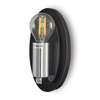 Maytoni MOD306WL-01CH - Iluminação de parede MABELL 1xE14/40W/230V cromado brilhante