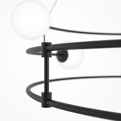 Maytoni MOD317PL-06B - Candeeiro suspenso BALANCE 6xG9/40W/230V preto