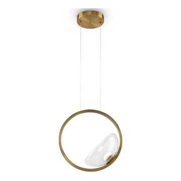 Maytoni MOD327PL-L5BS3K - Candelabro suspenso LED LUNARE LED/5W/230V dourada