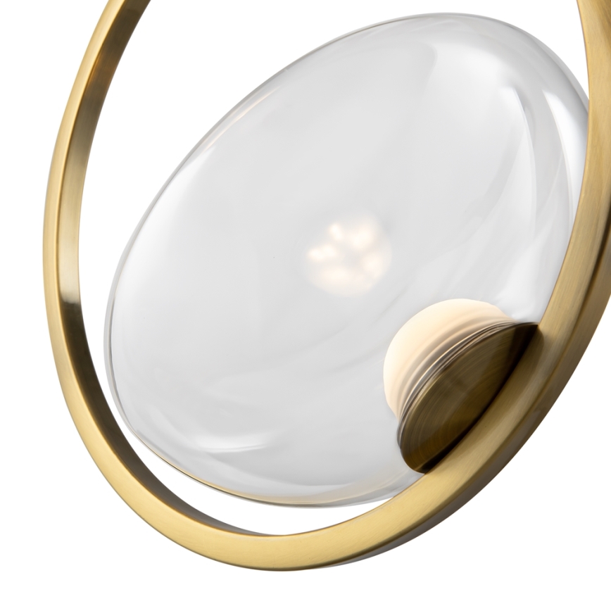 Maytoni MOD327PL-L5BS3K - Candelabro suspenso LED LUNARE LED/5W/230V dourada