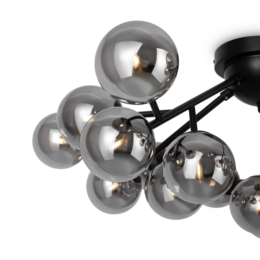 Maytoni MOD545CL-20B - Candelabro integrado DALLAS 20xG9/28W/230V preto