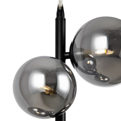 Maytoni MOD545PL-06B - Candelabro suspenso DALLAS 6xG9/28W/230V preto