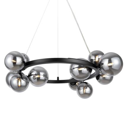 Maytoni MOD545PL-11B - Candelabro suspenso DALLAS 11xG9/28W/230V preto