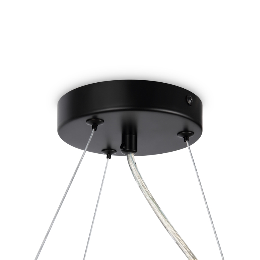 Maytoni MOD545PL-11B - Candelabro suspenso DALLAS 11xG9/28W/230V preto