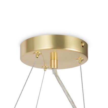 Maytoni MOD545PL-11BS - Candelabro suspenso DALLAS 11xG9/28W/230V dourada
