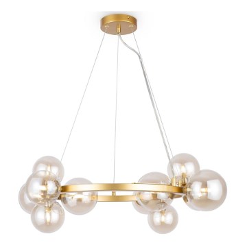 Maytoni MOD545PL-11G - Candelabro suspenso DALLAS 11xG9/28W/230V latão