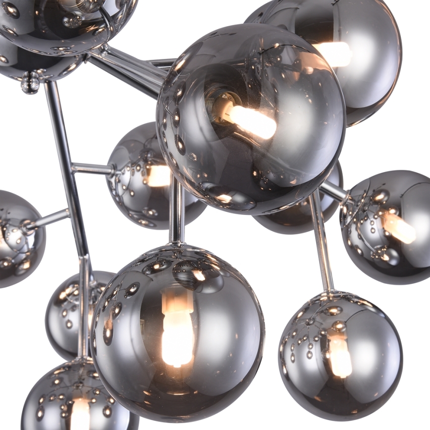 Maytoni MOD545PL-20CH - Candelabro integrado DALLAS 20xG9/28W/230V cromado