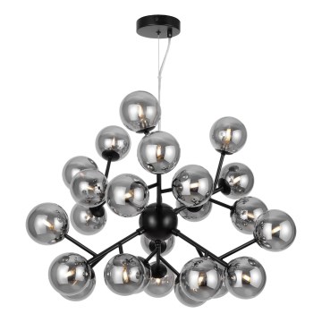 Maytoni MOD545PL-24B - Candeeiro suspenso DALLAS 24xG9/28W/230V preto