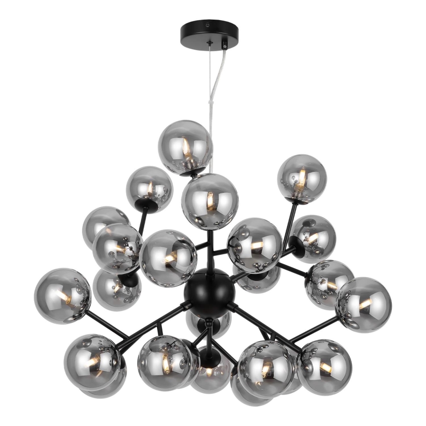 Maytoni MOD545PL-24B - Candeeiro suspenso DALLAS 24xG9/28W/230V preto