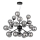 Maytoni MOD545PL-24B - Candeeiro suspenso DALLAS 24xG9/28W/230V preto