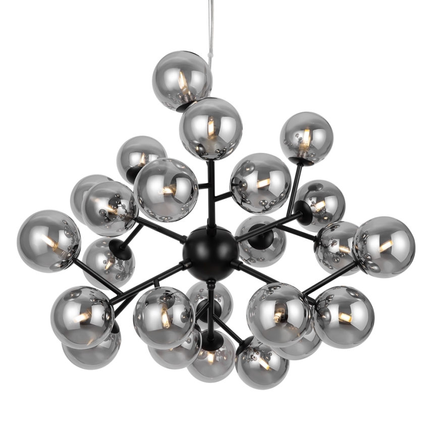 Maytoni MOD545PL-24B - Candeeiro suspenso DALLAS 24xG9/28W/230V preto
