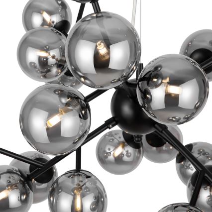Maytoni MOD545PL-24B - Candeeiro suspenso DALLAS 24xG9/28W/230V preto