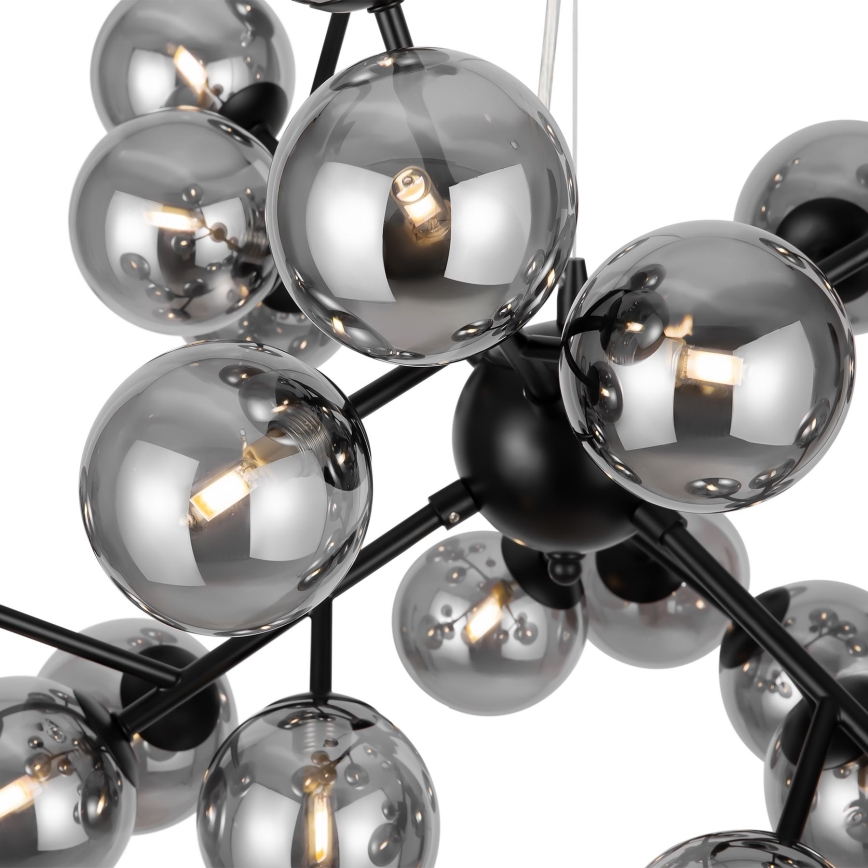 Maytoni MOD545PL-24B - Candeeiro suspenso DALLAS 24xG9/28W/230V preto