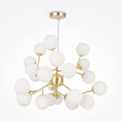 Maytoni MOD545PL-24BS - Candeeiro suspenso DALLAS 24xG9/28W/230V dourado