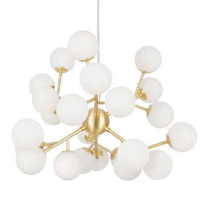 Maytoni MOD545PL-24BS - Candeeiro suspenso DALLAS 24xG9/28W/230V dourado