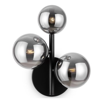 Maytoni MOD545WL-03B - Iluminação de parede DALLAS 3xG9/28W/230V preto