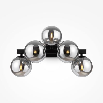 Maytoni MOD547WL-05B - Iluminação de parede DALLAS 5xG9/28W/230V preto