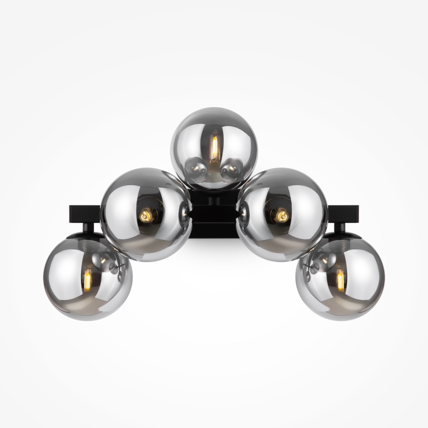 Maytoni MOD547WL-05B - Iluminação de parede DALLAS 5xG9/28W/230V preto