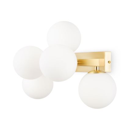 Maytoni MOD547WL-05BS - Iluminação de parede DALLAS 5xG9/28W/230V dourado